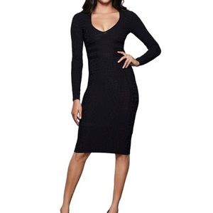 Good American Low Down Cheetah Dress